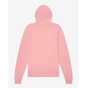 Unisex 3739 Pullover <b>Hoodie</b> in Lite <b>Pink</b> Custom Design Embroidered Solid Color Sweatshirt for <b>Men</b> Casual Style for Spring Season - Product Image 5