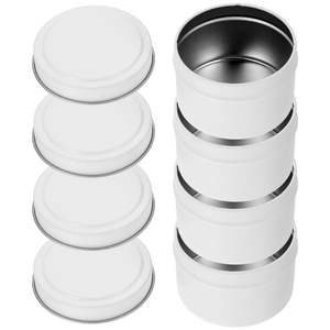 Frascos de velas con recubrimiento en polvo de excelente calidad, tarros para hacer velas con tapas, perfectos para la decoración del hogar, sala de estar, cafetería, vajilla, frascos de uso - Product Image 6