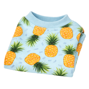Sweat-shirt pour chien à imprimé ananas, tissu doux et respirant, pull tropical mignon pour petits chiens, à porter au quotidien - Product Image 6