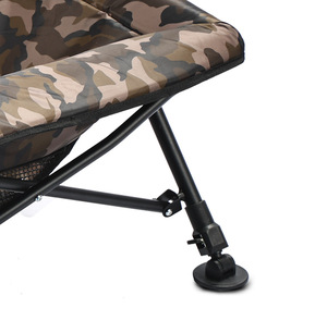 Usine directe 120cm réglable ABS jambe pliante <span class=keywords><strong>carpe</strong></span> berceau lueur Oxford tissu équipement de tuyau en acier pour la pêche en eau douce au bar - Product Image 3