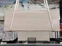 Dalles de marbre gris naturel de Norvège à grain de bois, carreaux de marbre gris poli effet bois pour revêtement mural et de sol