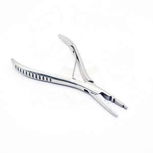 Herramienta profesional de pinzas para extensiones de cabello con microanillos, para aplicación y extracción de cuentas, para venta en línea. - Product Image 5