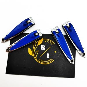 Herramienta de manicura y pedicura de acero inoxidable ecológica de alta calidad, cortaúñas con mango corto de estilo lujoso, estuche para cutículas - Product Image 3