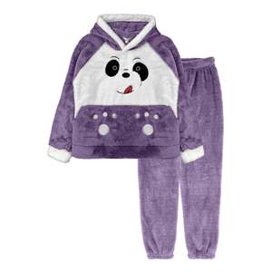 Ensemble 2 pièces en micro polaire pour femme RND Apparel, haut de sport à capuche et jupe longue, toutes les 4 couleurs, tailles S/M-L/XL, coupe ample, saison d'automne, MOQ - Product Image 1