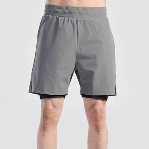 100% Polyester Vintage Gym Shorts Genou-Longueur Board Shorts Cordon Fermeture Respirant Écologique Mi Imprimé OEM Service - Product Image 1