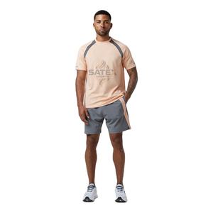 Conjunto de Verano Personalizable para Hombre, Estilo Urbano, Camiseta Clásica con Pantalones Cortos Coordinados para Gimnasio, Correr y Look Casual Urbano - Product Image 4