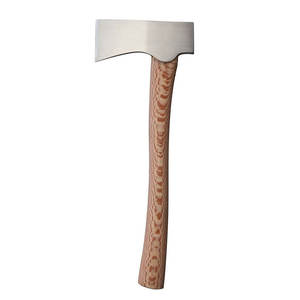 Wholesale Customized Bulk Order OEM ODM Service Carbon Steel Axe Latest Design Wooden <b>Handle</b> Outdoor Camping Stainless Steel Axe - Product Image 2