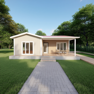 Solárium Prefabricado Contemporáneo de Una Planta en Color Crema-Blanco, con Vidrio Doble Templado y Doble Acristalamiento Low-E, 85m, Acero de Color - Product Image 3