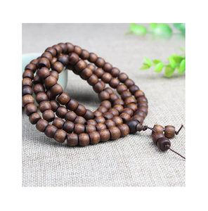 Wood mala Necklace for Women Party Jewelry Multi Layer Wood Tassel <b>Pendant</b> Statement Choker <b>Long</b> Necklace Mala - Product Image 6