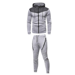 Survêtements légers et confortables pour hommes, survêtements de course pour hommes, survêtements à fermeture éclair intégrale pour hommes, survêtements avec logo personnalisé - Product Image 4
