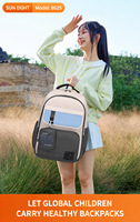 SUN EIGHT Sac à dos scolaire de grande capacité de 19,5 pouces pour les lycéens et les étudiants universitaires, sac à dos léger pour ordinateur portable, modèle 8625