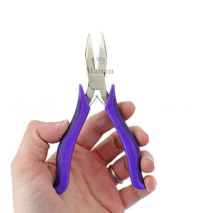 คีมปากแหลมสแตนเลสคุณภาพระดับมืออาชีพสำหรับงานประดิษฐ์เครื่องประดับ ใช้สำหรับงานซ่อมแซมเครื่องประดับที่ทนทาน - Product Image 4