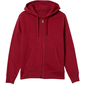 Sudadera de Invierno de Alta Calidad, 100% Algodón, con Estampado, Transpirable, Cómoda, Talla Grande, de Gran Gramaje, con Cierre Completo para Hombre - Product Image 3