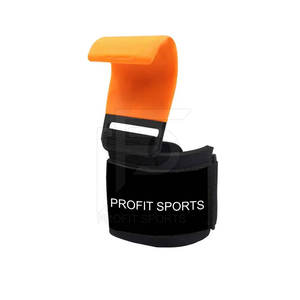 Empuñaduras de neopreno de alta calidad con ganchos Venta al por mayor Powerlifting Gimnasio Fitness Muñequera de seguridad - Product Image 3