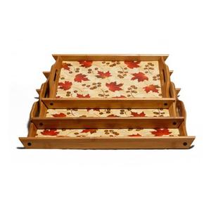 Nourriture Café Thé Serveur En Bois Plats Plateau Pour La Maison Hôtel Utilisation Cuisine Restauration Utilisé Plateau De Service Décoratif - Product Image 3