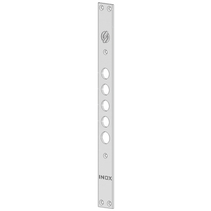 Serrature anteriori per porte rinforzate, 5 fori, spessore mm. 28 - Product Image 1