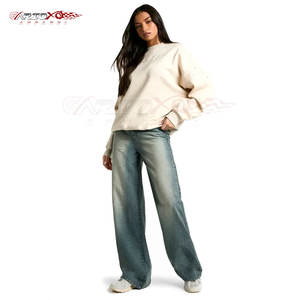 Sudadera clásica de mujer con decoración de diamantes de imitación y sudadera de diamantes de imitación llamativa atemporal - Product Image 4