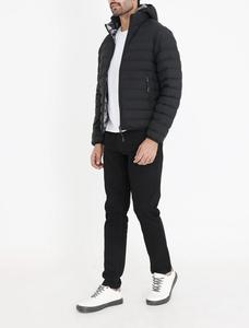 Chaqueta Acolchada Ligera Negra para Hombre, Temporada Invernal 2026, con Capucha, para Uso en Exteriores - Product Image 2