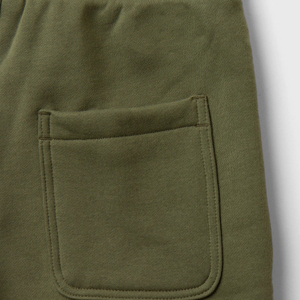Pantalones Cortos de Felpa Francesa para Hombre al por Mayor OEM, Estilo Urbano, Ligeros, Cómodos, Tejido de Punto, 100% Algodón, Estampado Sólido, Bordado, Apliques - Product Image 5