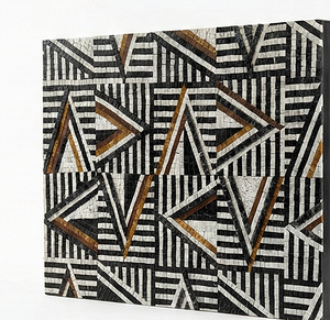 Rhythm Geometric Bespoke <b>Mosaic</b> <b>Art</b> Modern <b>Wall</b> Decor with Flawless Precision and Premium Handcrafted Elegance - Product Image 6
