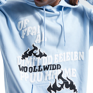 Personnalisé Heavyweight Fabricant Full Zip Up Mousse 3D Logo Pour Hommes Surdimensionné Pleine zip Intégral Zip Up Avec Bouffée Impression À Capuche - Product Image 6