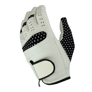 Gant de golf en cuir souple respirant en couleur Gants de golf en peau de mouton avec logo personnalisé Gants de golf tous temps au prix de gros - Product Image 3