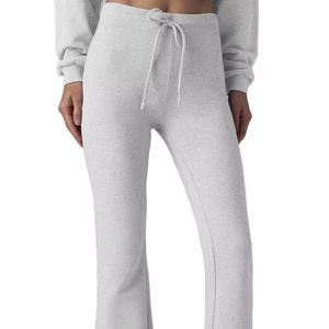 ผู้ผลิตขายส่ง กางเกงวอร์มคุณภาพเยี่ยม ไซส์ใหญ่ เอวสองชั้น ทรงขากระบอกตรง - Product Image 1