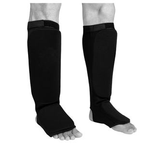 Espinillera de Hockey sobre hielo, protector de logotipo personalizado con diseño personalizado impreso, espinilleras de entrenamiento de calidad barata, OEM - Product Image 2