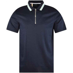 Polos Hommes Polo T-shirt Hommes Haute Qualité Taille Mixte Impression Personnalisée Broderie Logo Polo T-shirt - Product Image 1