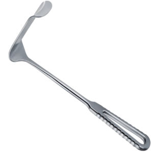 Retractor Morris de un Solo Extremo, 20 mm de Ancho x 40 mm de Profundidad, 250 mm de Longitud, Hoja Sólida, Manual, Antiácido, Acero Inoxidable, Quirúrgico - Product Image 2