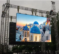 Écran LED portable P3.91 pour extérieur/intérieur, résistant aux intempéries, 8K HDR10, couleur pleine, étanche IP65, pour événements et backstage