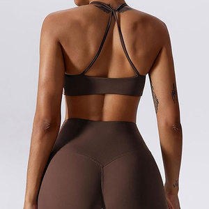 Venta caliente Spandex Poliéster Hecho Yoga Set para mujeres Nueva llegada Último diseño Mujeres Yoga Set con bajo MOQ - Product Image 6