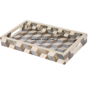 Plateau à chocolat naturel en bois Plateau à chocolat fait main de belle qualité Plateau à chocolat de luxe de taille personnalisée - Product Image 2