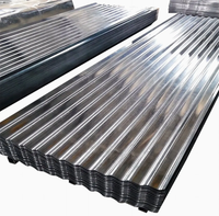Tôle de toiture ondulée en métal galvanisé avec revêtement en zinc, conforme à la norme ASTM, épaisseur 0,12-0,13 mm, à bon prix