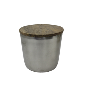 Décoration de jardin Jardinière ronde en fer Seaux en nickel antique pour la maison et le salon Décoration faite à la main - Product Image 1