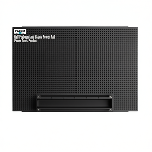 Facom Demi-planche perforée et rail d'alimentation noir pour outils électriques - Product Image 2