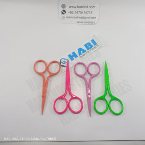 Ciseaux pour femmes avec logo personnalisé Ciseaux pour broderie et filetage à pointe pointue Ciseaux d'artisanat de qualité industrielle Couleur personnalisée - Product Image 6