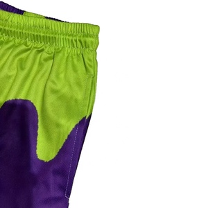 Pantalones cortos estampados informales personalizados para hombre al por mayor, moda de verano para la playa, servicio OEM de alta calidad, cintura elástica de secado rápido, cintura alta | - Product Image 5