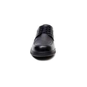 Ensemble de chaussures en cuir noir pour hommes, de haute qualité, conçu pour les réunions de bureau et les événements formels, ensemble de chaussures en cuir noir pour hommes, de qualité supérieure - Product Image 4