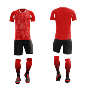 Op maat gemaakte hoogwaardige goedkope neutrale snel drogende voetbaltenues set, op maat gemaakte groothandel voetbalshirts Argentinië - Product Image 4