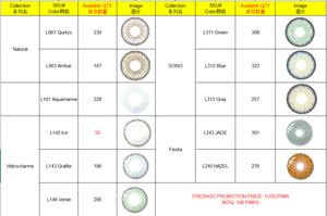 Lentes <span class=keywords><strong>de</strong></span> Contacto <span class=keywords><strong>de</strong></span> Color Freshgo Muy Económicos Tono Mezclado <span class=keywords><strong>Lentillas</strong></span> <span class=keywords><strong>de</strong></span> Color en PROMOCIÓN - Product Image 2