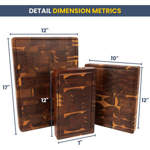 Planche à découper en bois Ensemble de planches à découper en bois d'acacia pour accessoires de cuisine à un prix attractif - Product Image 6