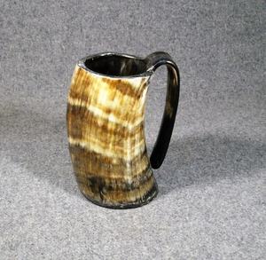 Jarra Vikinga de Cuerno de Búfalo, Ecológica, Hecha a Mano, de Inspiración Medieval, Pulida, Auténtica, para Navidad o Cumpleaños - Product Image 3