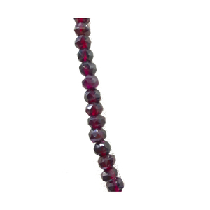Perles de grenat naturel facettées en gros, provenant d'Inde, qualité supérieure, perles de pierres précieuses en vrac pour la fabrication de bijoux, approvisionnement en gros - Product Image 1