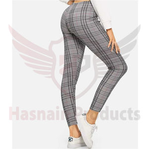 Venta caliente de talle alto gimnasio Yoga Leggings para mujeres Leggings pantalones de secado rápido Yoga Leggings de Pakistán - Product Image 3