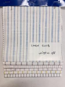 Tissu de chemise rayé en coton teint en fil de club de lin matériel d'exportation de haute qualité à un prix abordable - Product Image 6