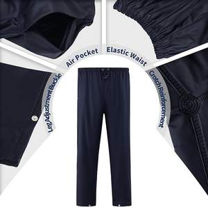 ชุดกันฝนแบบมีฮู้ด รุ่นเรนไรเดอร์ สำหรับผู้ชายและผู้หญิง กันน้ำ น้ำหนักเบา ระบายอากาศได้ดี กันลม แบบเต็มตัว - Product Image 4