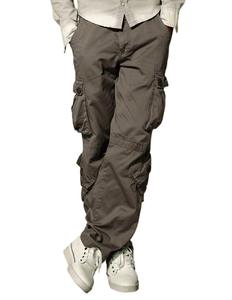 Men's Lightweight High Cotton Canvas Ripstop <b>Cargo</b> <b>Work</b> <b>Pants</b> Big Tall Construction Utility Safety High Street Embroidered - Product Image 1