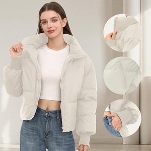Women's Winter Thick Puffer Jacket with Insulated <b>Padding</b> Water Resistant Fabric Breathable Design-Stylish Casual Wear - Product Image 3