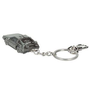 Porte-clés de voiture DeLorean 3D de retour vers le futur, design 3D unique, accessoire parfait pour les fans - Product Image 2